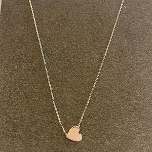 Rose Gold Heart Pendant Necklace